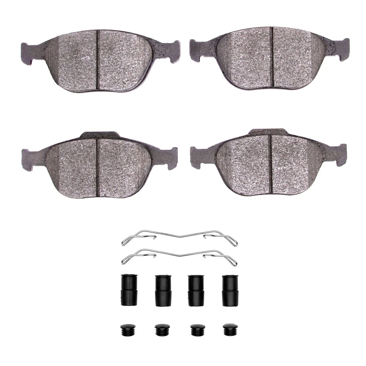 2X Brake Pad Set for Ford Transit Connect (2002–2013) 2551-0970-01