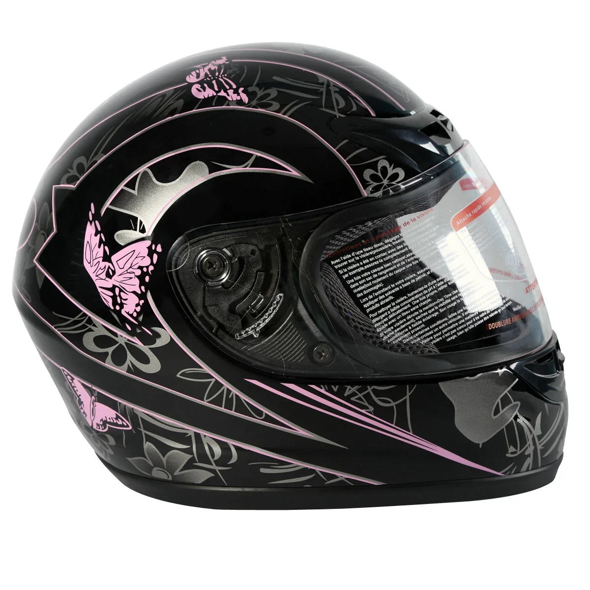 Full Face Helmet for Motorcycle (DOT Approved, Size S M L XL)