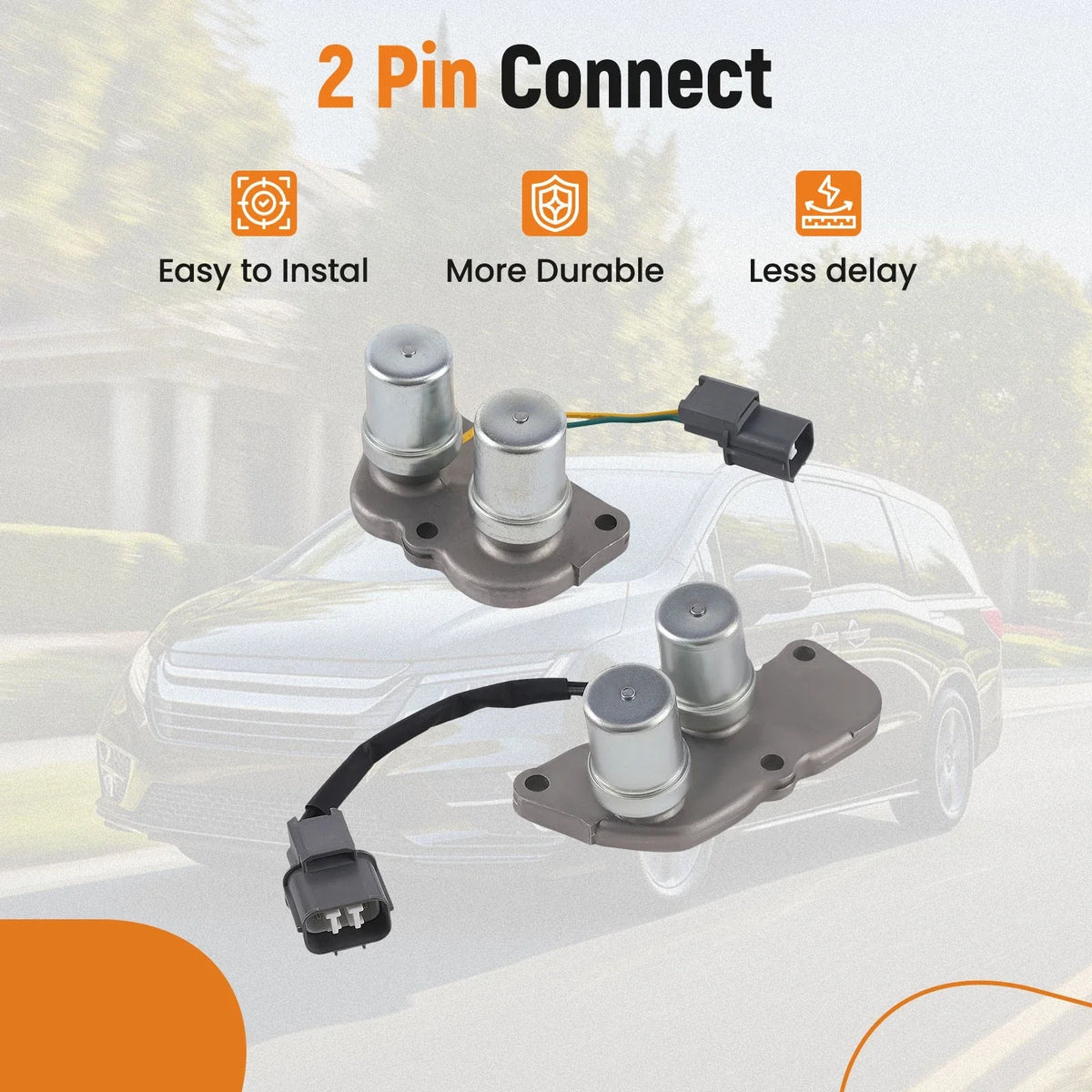 Trans Solenoid Valve Kit for Honda Accord Prelude Odyssey (1990–1997)