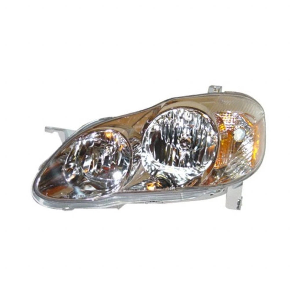 Set of 2 Headlight Assembly for Toyota Corolla (2003–2004) MLX-PAIR-SHE8175-150-1-CL360A50, TO2502139