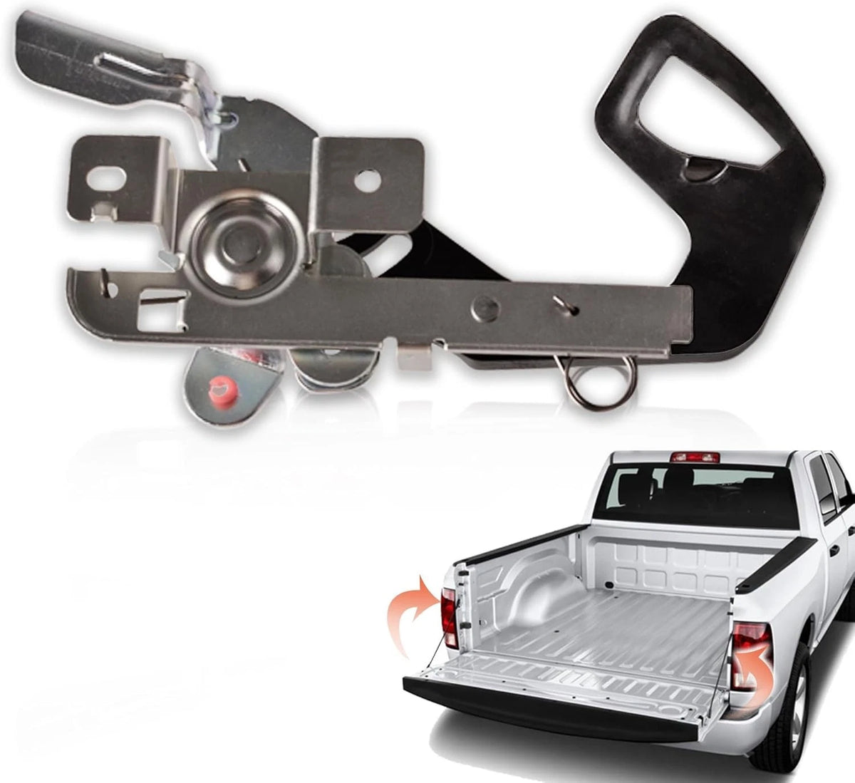 Tailgate Latch Release Lever for Ram 1500/2500 (2019–2023) - Matte Finish