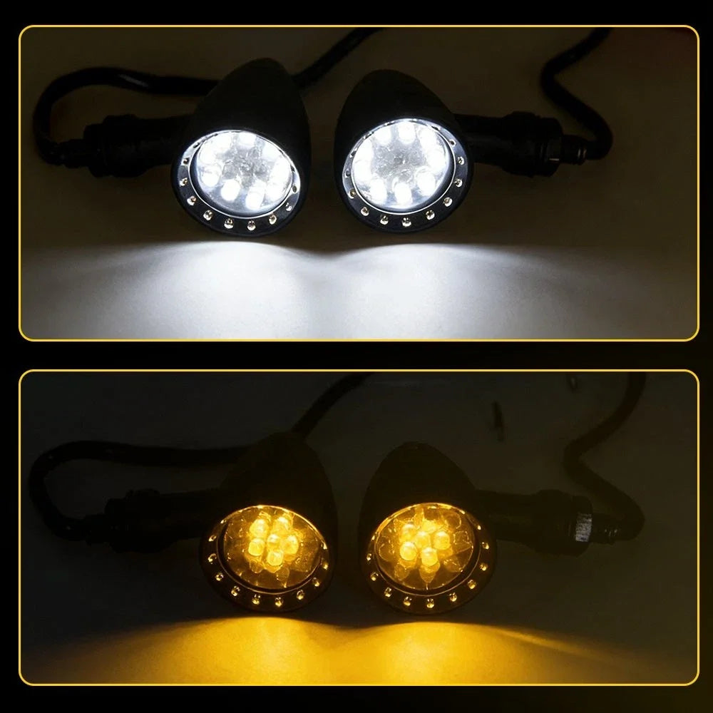 LED Turn Signal Blinker Light for Honda Shadow Aero 1100 VT1100C3 (2004–2009)