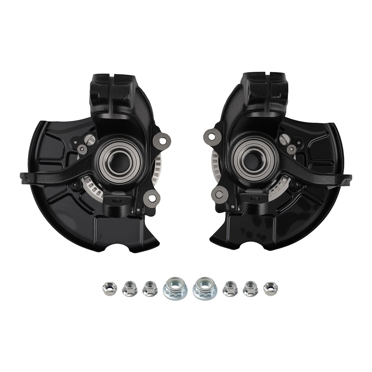 Steering Knuckle & Wheel Bearing Hub for VW Beetle Golf Jetta (1999–2010) 1J0407255K, 1J0407255AH, 1J0407255R