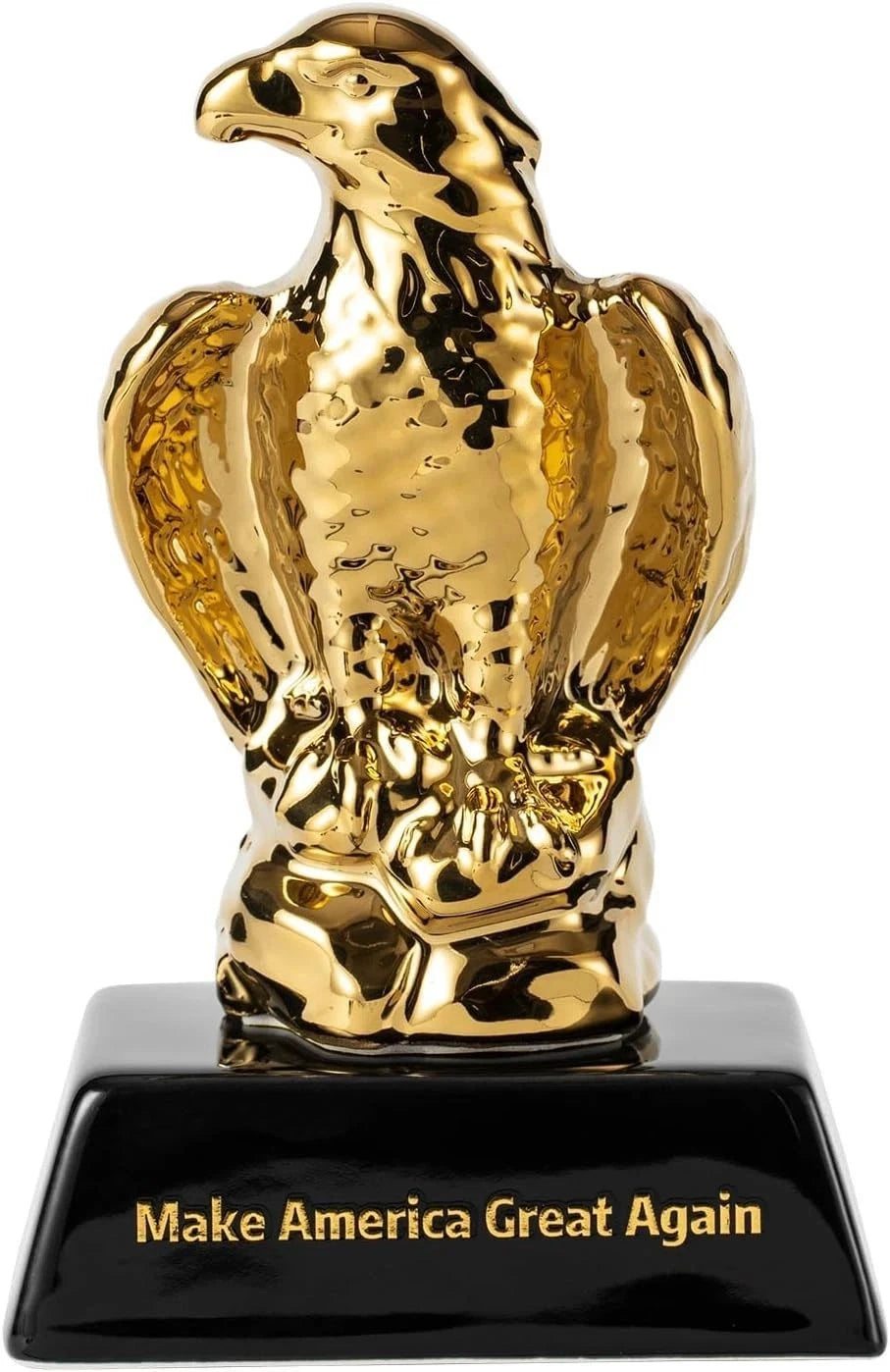 Gold Award Trophies Eagle Statue for Mini Awards (Ceramic)