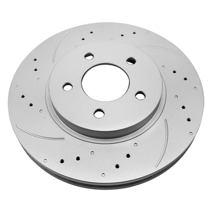 Front Drilled Rotors + Brake Pads for Ford Escape Mazda Tribute Mercury Mariner (2001–2012)