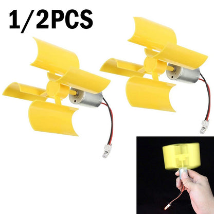 LED Micro Motor for Vertical Axis Wind Turbine Generator Blades