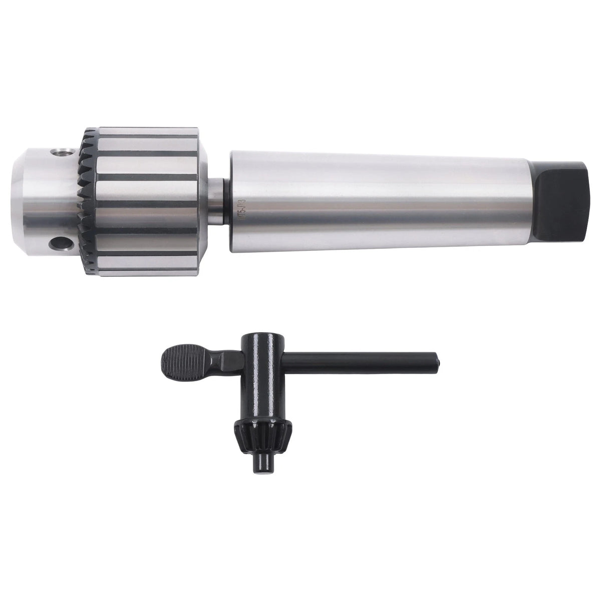 MT5 Heavy Duty Keyed Drill Chuck 5MT Shank for Lathe Milling
