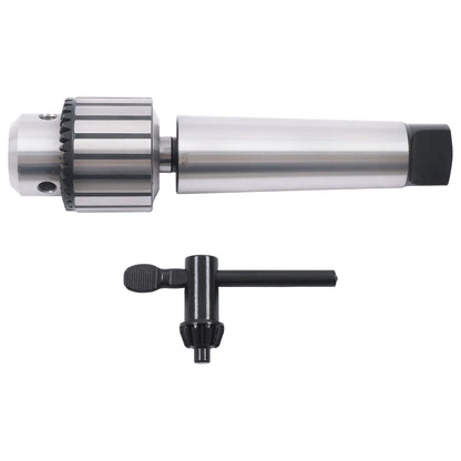 MT5 Heavy Duty Keyed Drill Chuck 5MT Shank for Lathe Milling