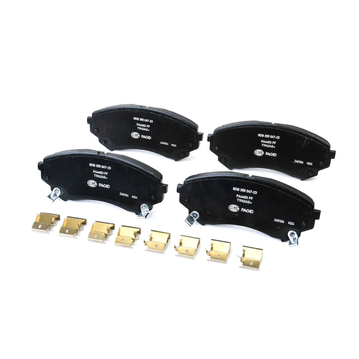 Set of 4 Brake Pad Sets for Cadillac CTS (2008–2014) SET-H57355047231
