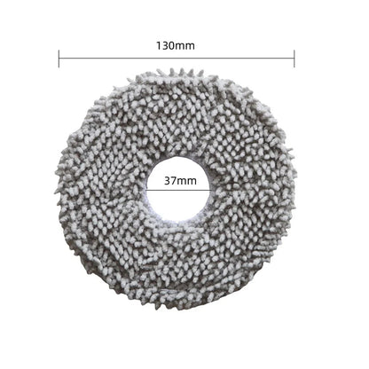 12-Piece HEPA Filter Dust Bag Cleaning Pad Kit for DEEBOT T30S PRO