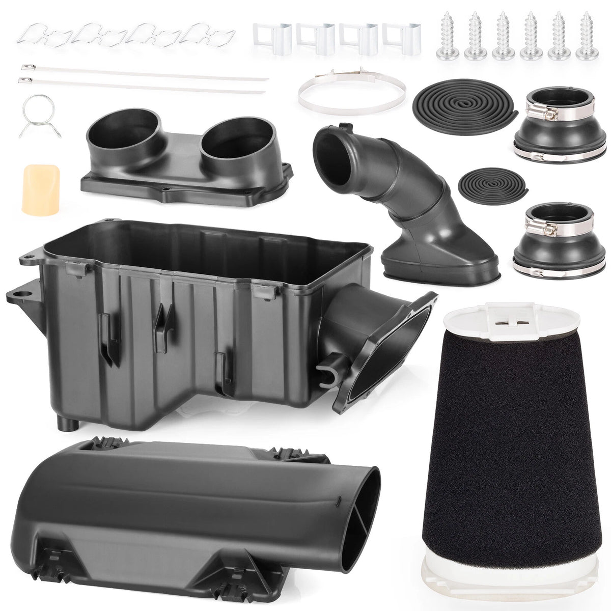 Air Filter Box Lid Cover Kit for Yamaha Banshee 350 (1987–2006) 2GU-14421-01-00 2GU-14411-00-00 29L-14453-01-00 5FK-14458-00-00