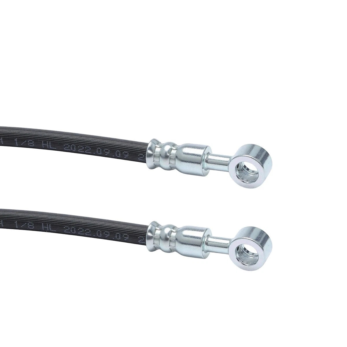 Set of 2 Brake Hoses for Mitsubishi Endeavor (2004–2011) 18021881, MR569290