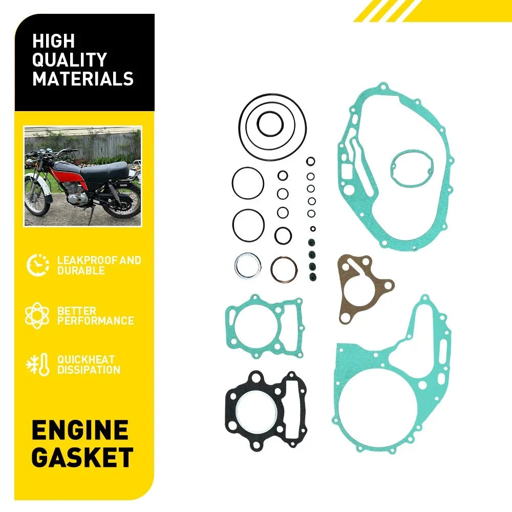 Complete Engine Gasket Set for Honda XL250 XL250K (1972–1976) OEM