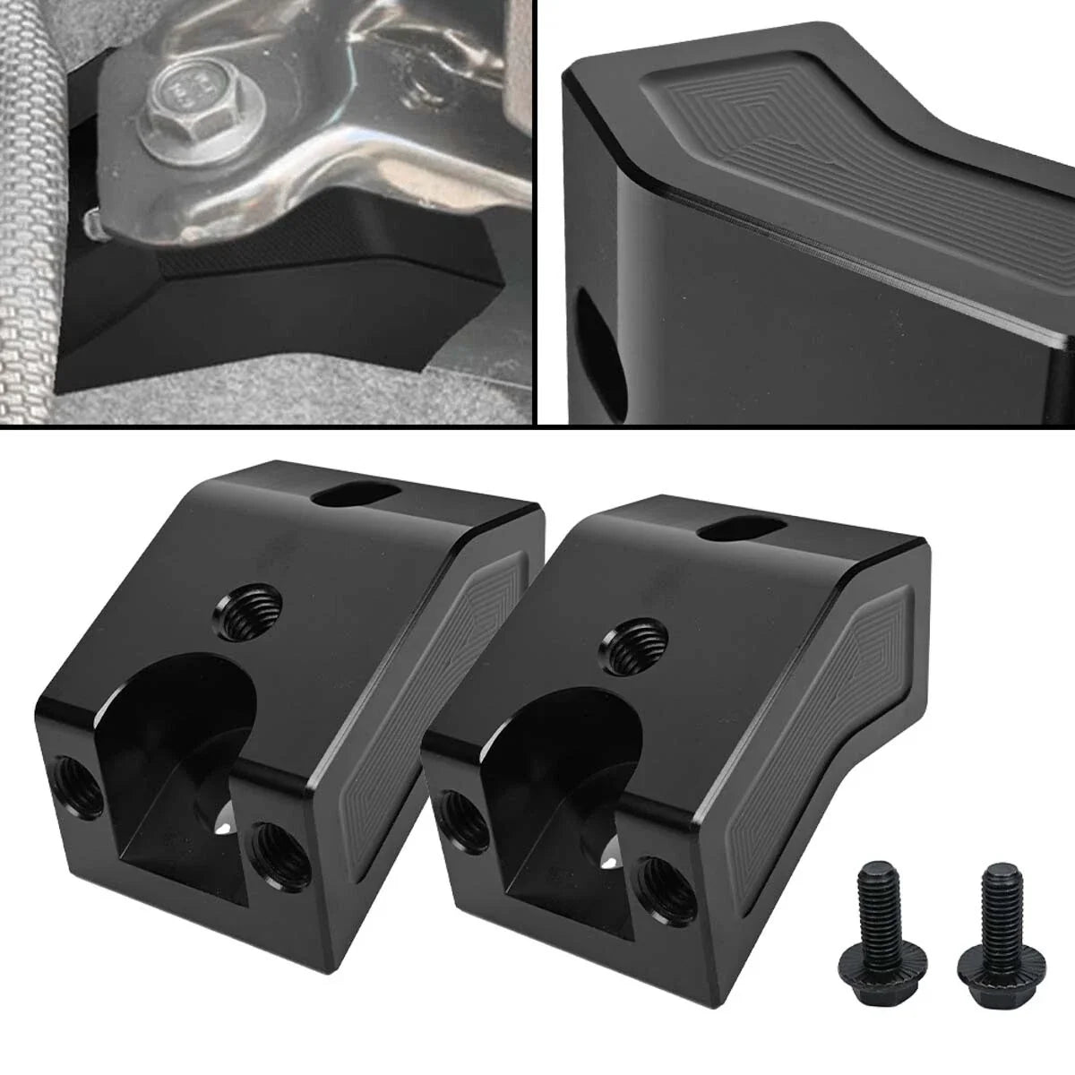 Set of 2 Seat Riser Spacers for Tacoma (2005–2023) 1-1/4" Lift