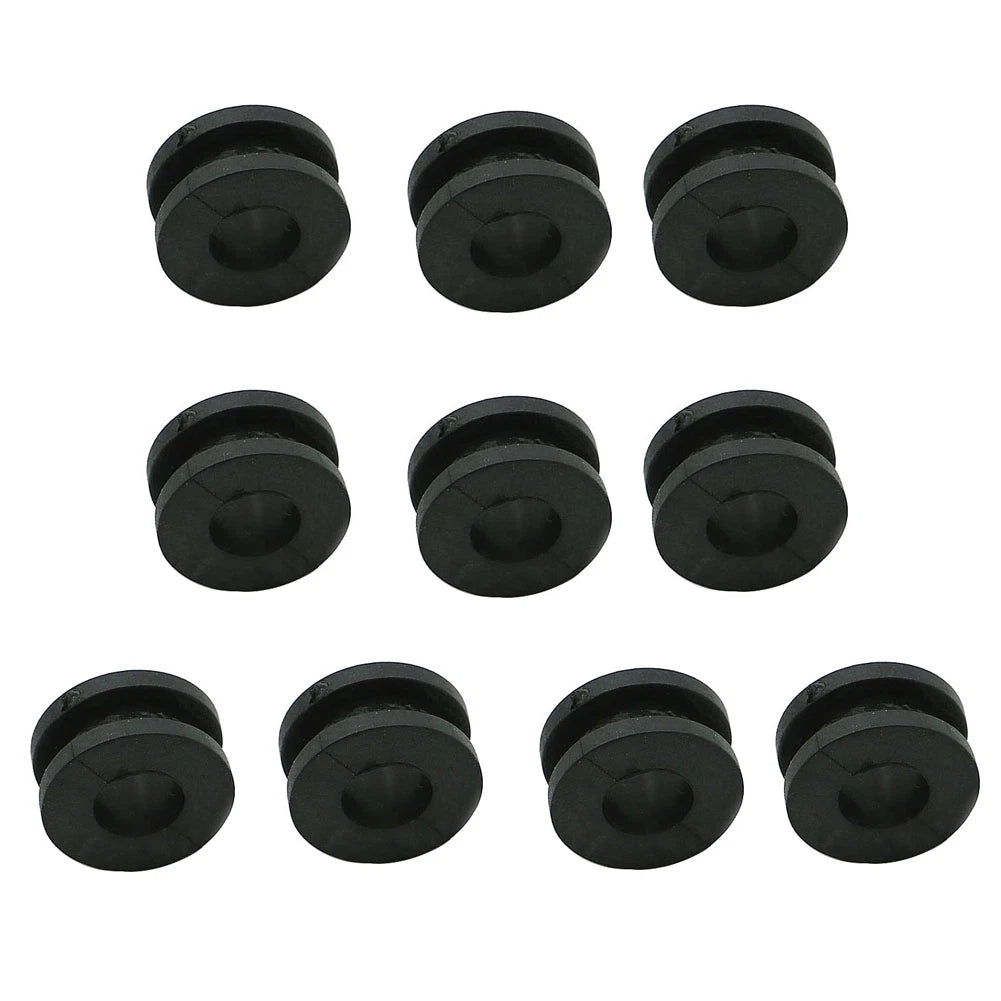 Set of 10 Rubber Fairing Grommets for Yamaha Honda Kawasaki Motorcycle