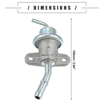 Fuel Injection Pressure Regulator for Honda CBR600F4i (2002–2006) Silver Tone