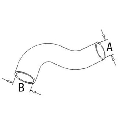 Upper Radiator Hose for International 454 464 (Gas)