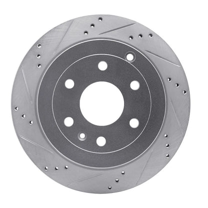 Rotor Set for GMC Sonoma (1991) | Drilled and Slotted | ALX-PAU-DF-7512-48015-CLA2