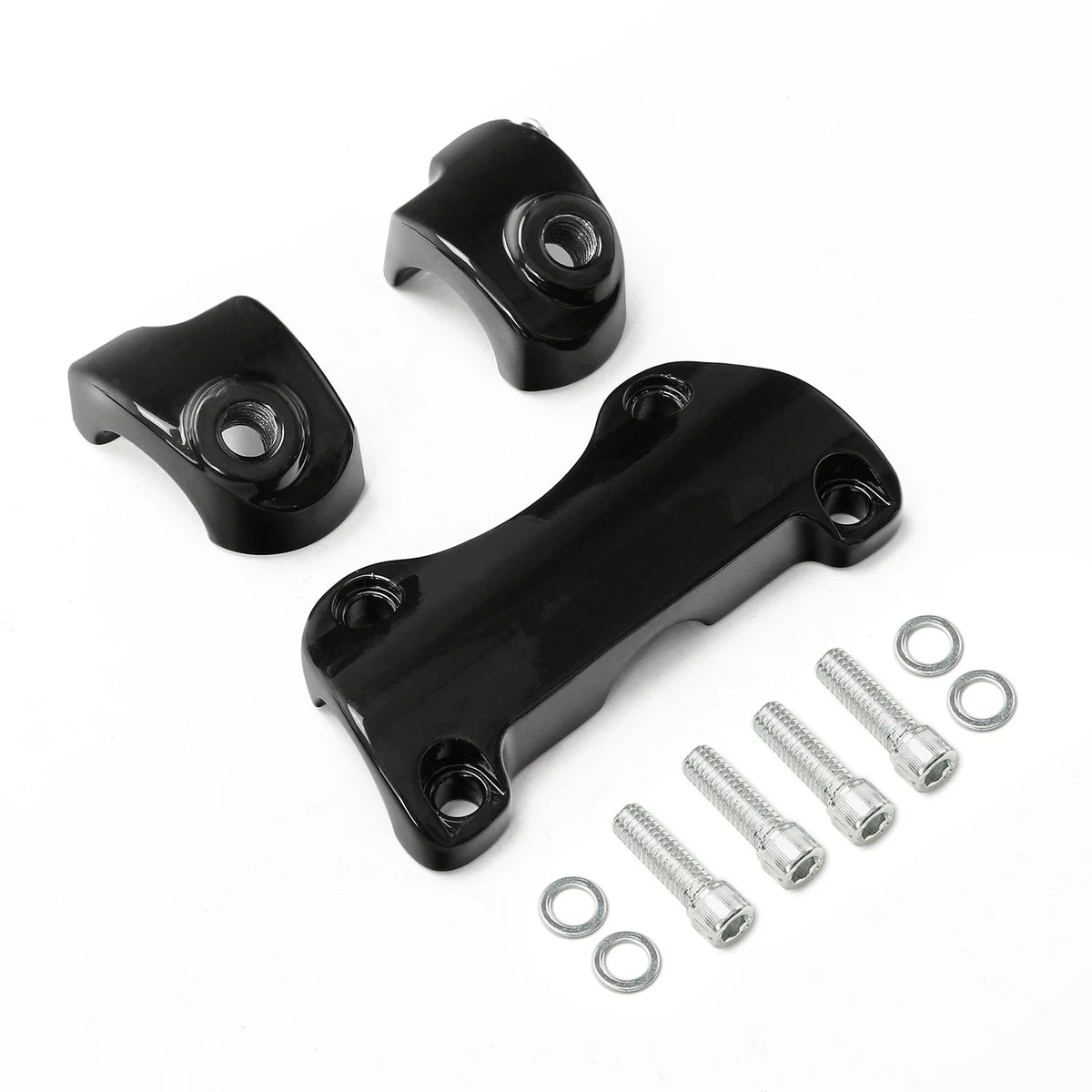 1.25" Aluminum Handlebar Riser Clamp for Harley Touring Road Glide (1988–2024)