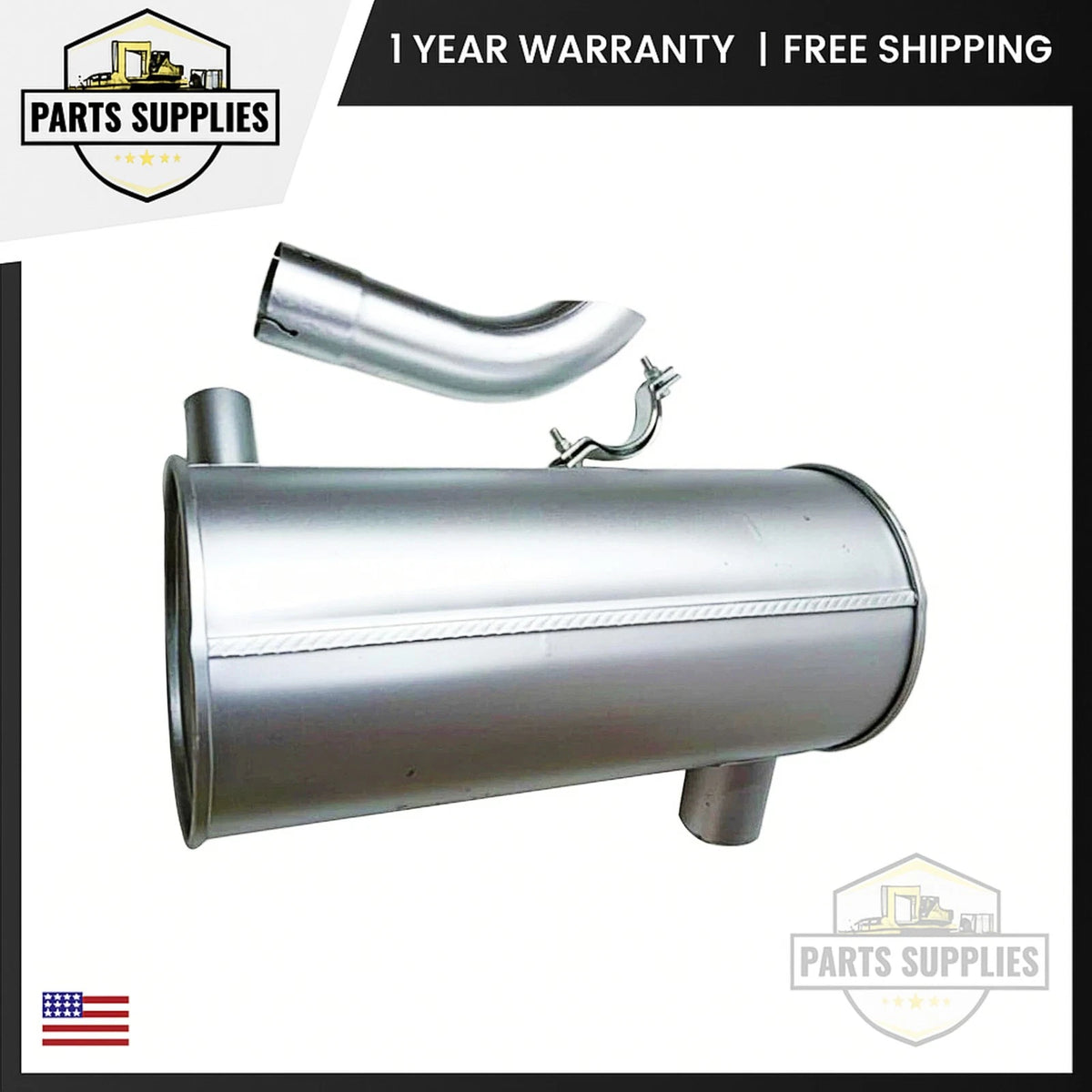 Muffler Silencer for Caterpillar 305.5 306 307C 307D 308C 308D