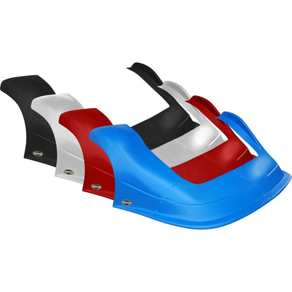Dominator Nose Kit for Late Model (2021) - DOM-2300, White Flares