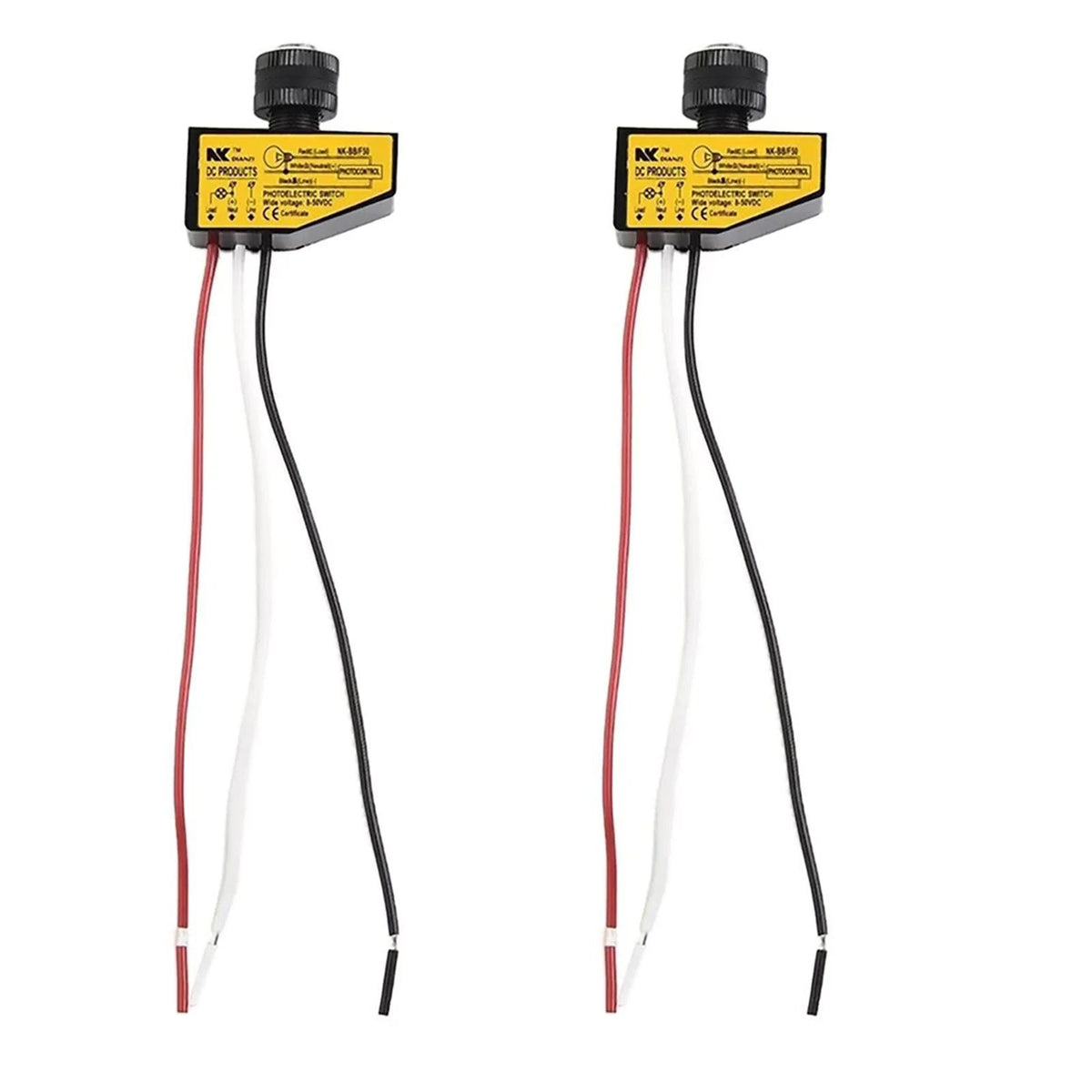 Dusk Dawn Photocell Light Switch for DC12V-48V (8-50V)