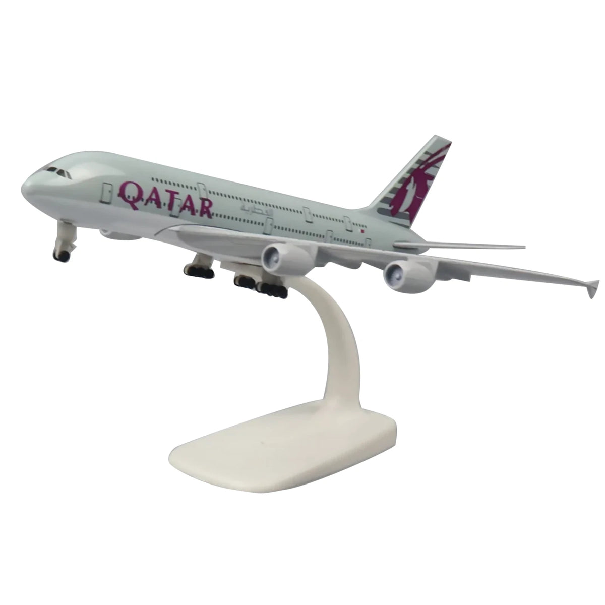 1/400 Aircraft Model Qatar A380 Alloy Plane Aviation Gift