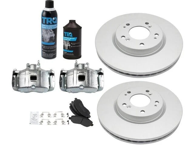 Set of 4 Brake Pads and Rotors for Mitsubishi Lancer (2008–2011) 13422NJMM