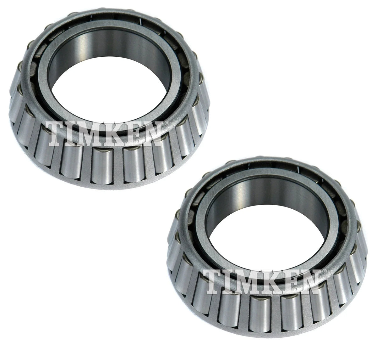 Set of 2 Rear Outer Wheel Bearings for Chevy Dodge Ford GMC RWD (Timken)