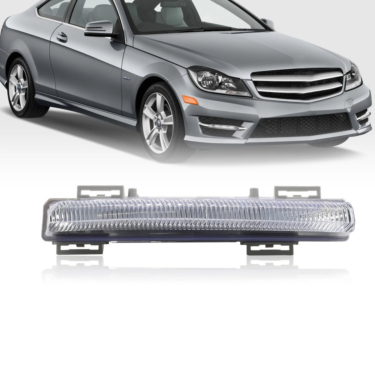 Right LED Daytime Running Light for Mercedes C-Class (2012–2015) 2049069000 A2049069000