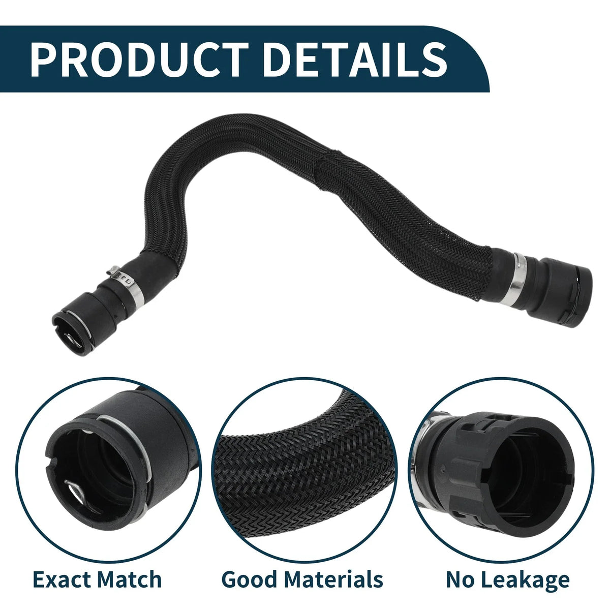Set of 1 Heater Hose for Dodge Dart (2013–2016) No.68197197AB
