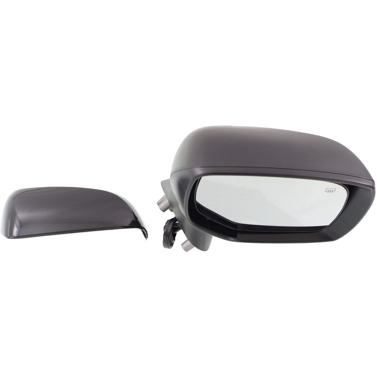 Power Mirror for Subaru Impreza (2012–2014) Passenger Side Textured Black