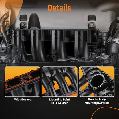 Intake Manifold 06J133201G for Audi TT A3 VW Jetta CC Passat EOS GTI Tiguan (2006–2018)
