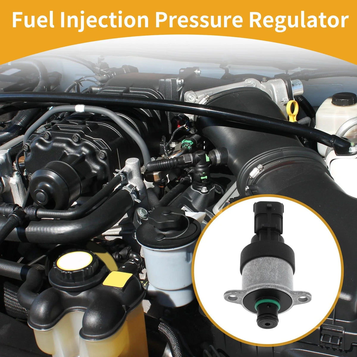 Fuel Pressure Regulator for Dodge Ram 2500 3500 4500 (2007–2012) No. 4936097