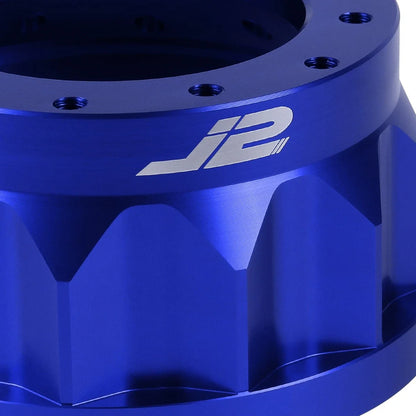 J2 6-Bolt Aluminum Steering Wheel Hub Adapter for Civic Integra (1992–2001)