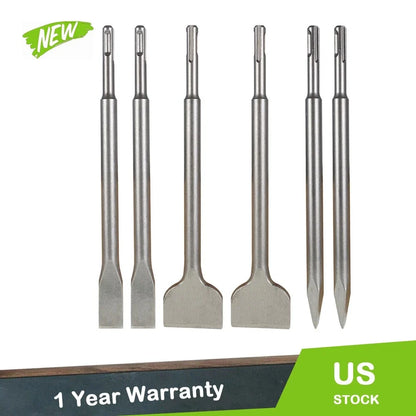 Set of 6 Concrete Drill Bits for Various Applications