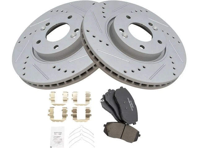 Brake Pad and Rotor Kit for Hyundai Sonata (2016) 48257WFSD