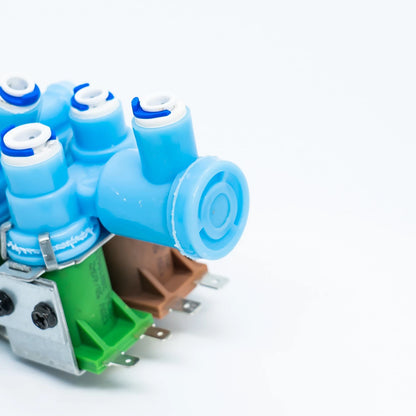 WR57X10026 Water Valve for GE Icemaker (Double Coil Solenoid)
