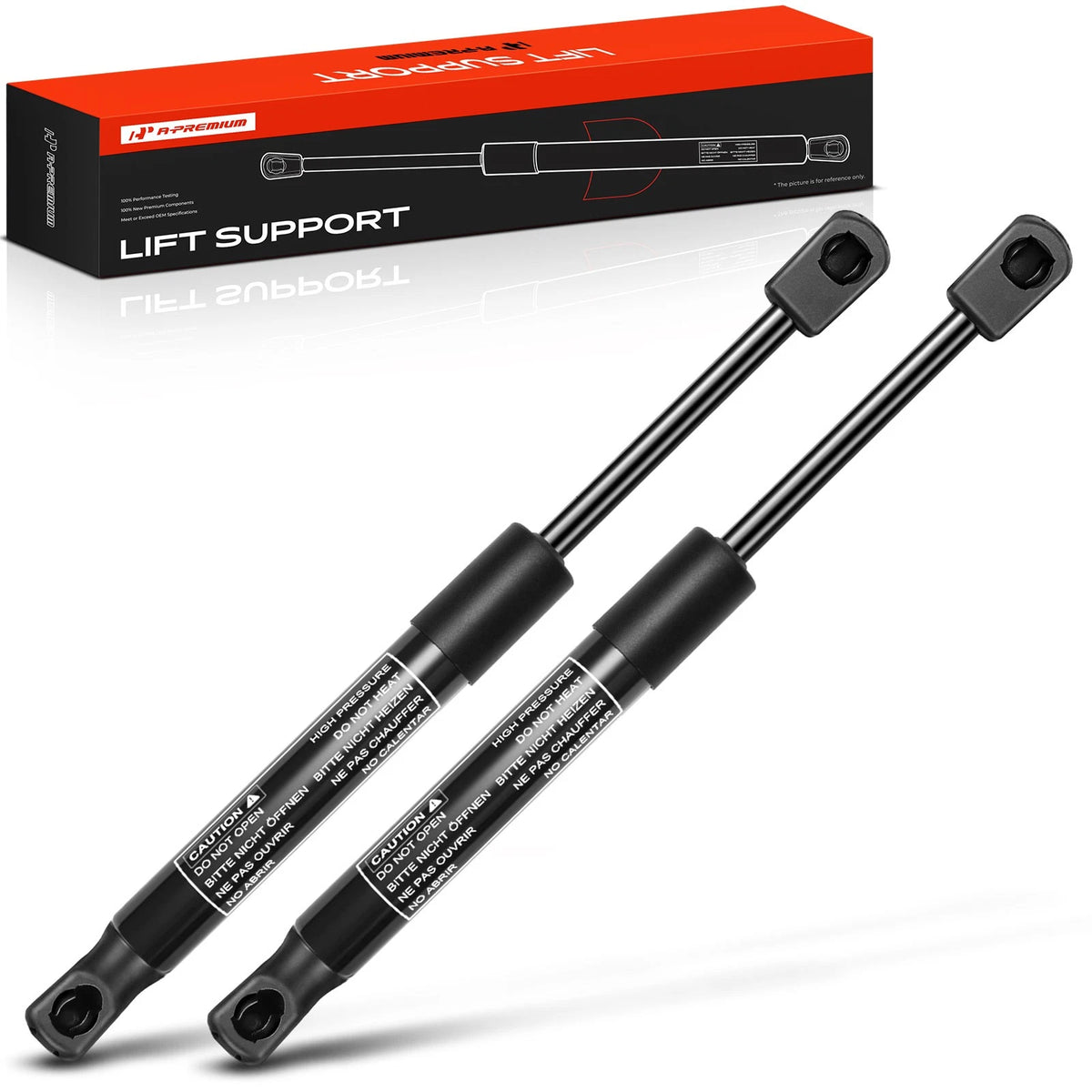 2X Rear Trunk Lift Support Shock Struts for Dodge Challenger (2008–2020) 04589645AA, 04589645AB, PM3463