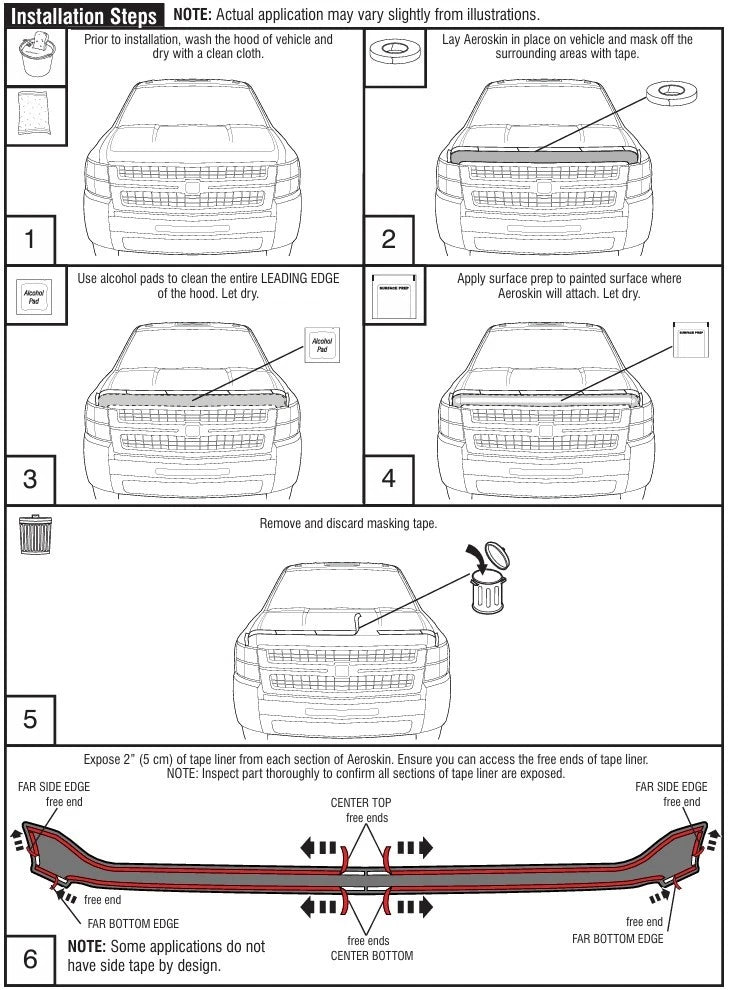 AeroSkin Smoke Hood Protector Bug Shield for Ford Bronco (2021–2026) 2842183