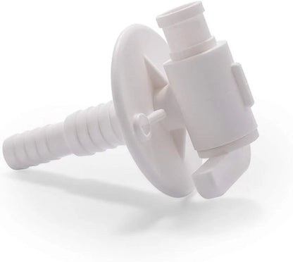Dual-Size Drain Valve 3/8 or 1/2 Inch Barb for Camco 22223