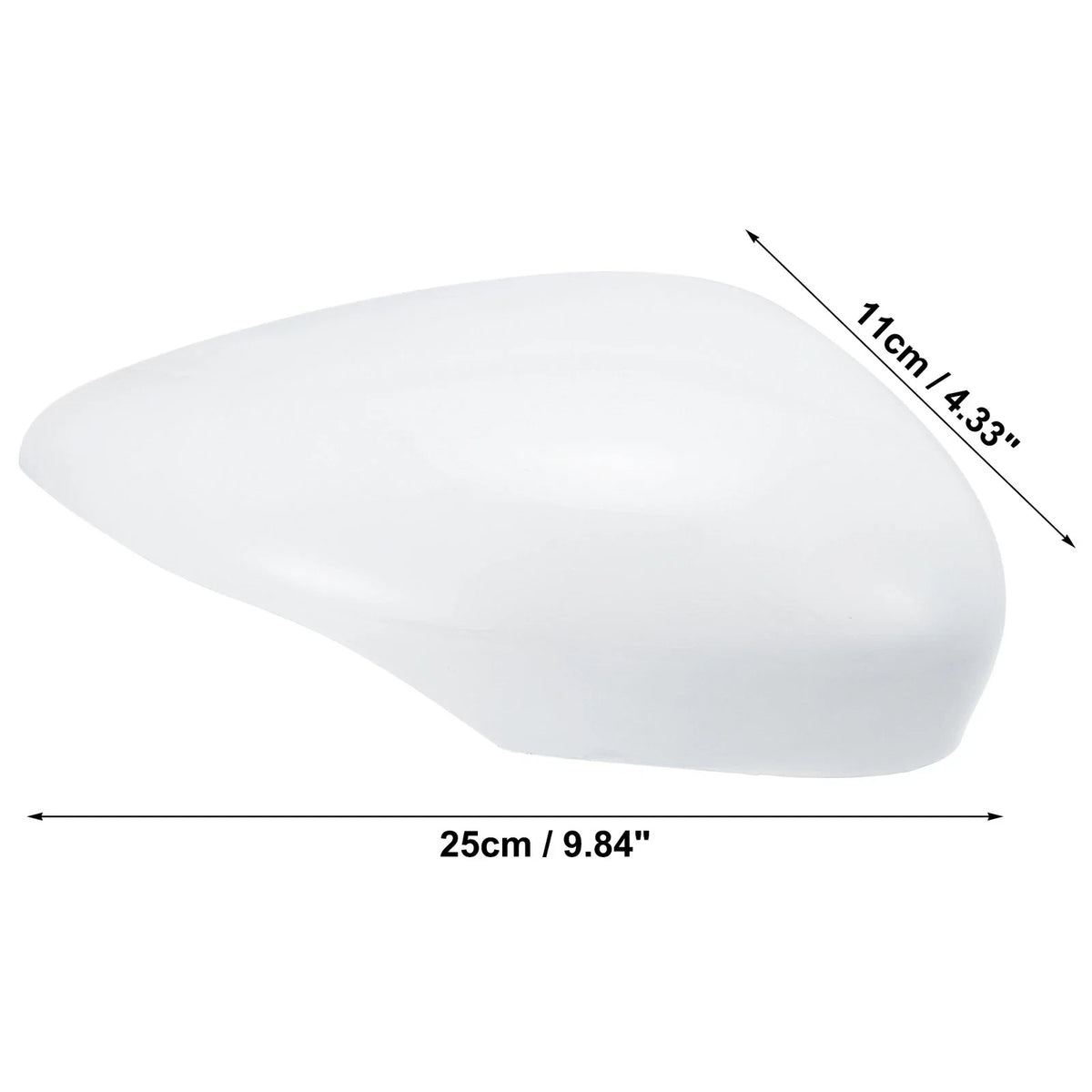 Right Side Rear View Mirror Cap Cover for Ford Fiesta MK7 (2012–2017)