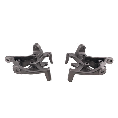 2X Front Steering Knuckle Spindle for Jeep Cherokee Wrangler (1990–2001) - DJ5IRN, 697-922, 697-923