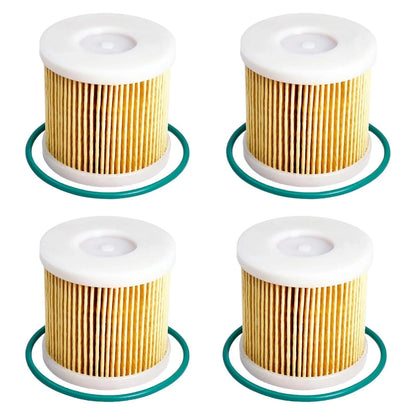 Set of 4 Fuel Filter Water Separator 90794-46871-00 for Honda Yamaha Outboard