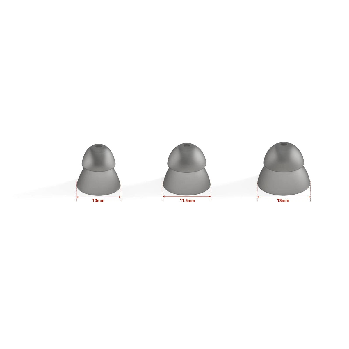 Double Layer Closed Hearing Aid Domes Trial Pack 9pcs