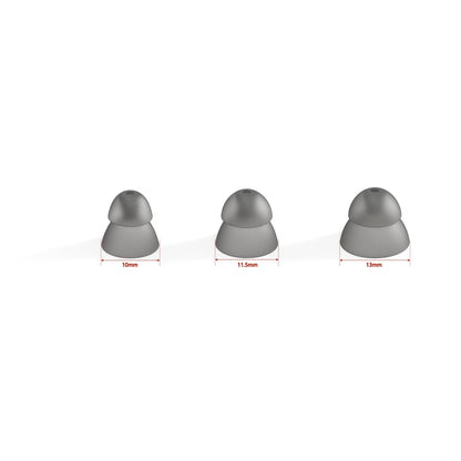 Double Layer Closed Hearing Aid Domes Trial Pack 9pcs