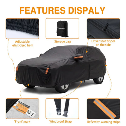 Heavy Duty Waterproof Car Cover for Toyota Land Cruiser
