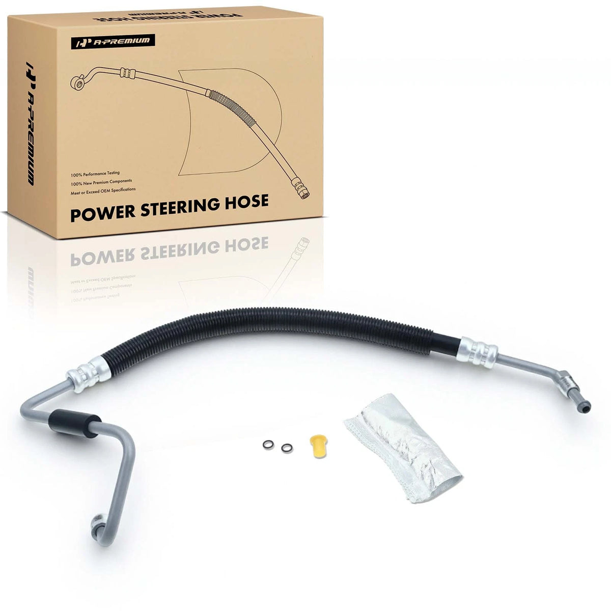 Power Steering Pressure Line Hose Assembly for Silverado 2500 HD (2011–2018) - 25858118, 3402892