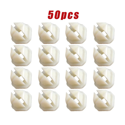 Set of 4 Headlight Bezel Grill Screw Nut Clips for GM Chevy Truck (3919773, 347347, 3893980)