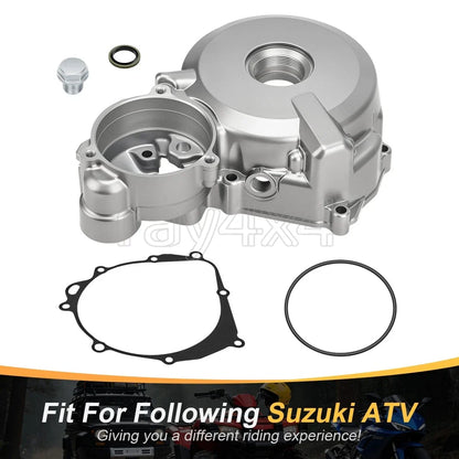 Engine Stator Cover w/ Gasket O-Ring Kit for Suzuki DR-Z400 (2000–2023)